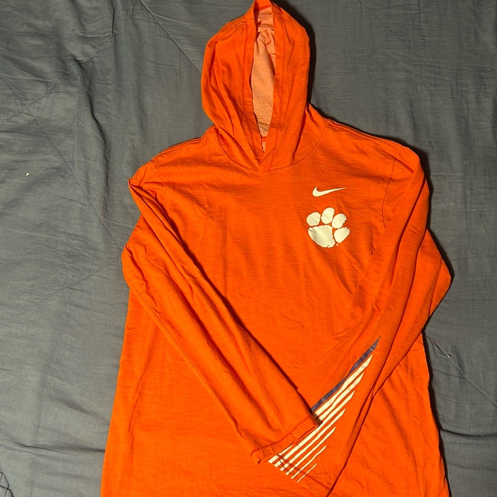 Clemson Nike Hooded Shirt